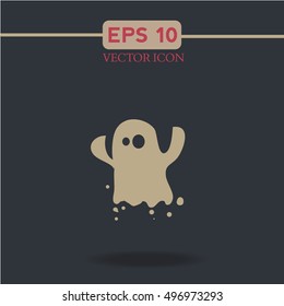 ghost. Halloween icons vector