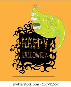Ghost. Halloween monster