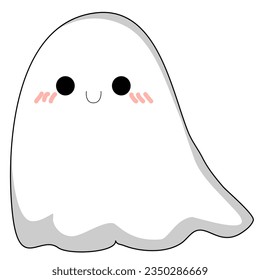 ghost Halloween vector for decoration , design , illustration