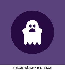 Ghost Halloween Vector Design icon