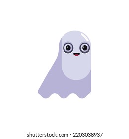 Ghost hallowen vector illustration on white background