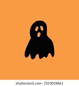 Ghost, Happy halloween vector icon