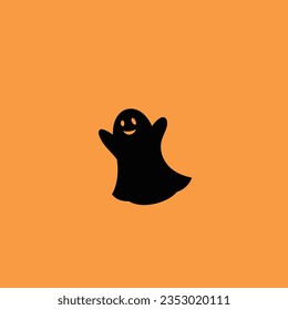 Ghost, Happy Halloween vector icon
