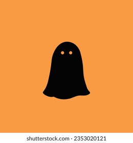 Ghost, Happy Halloween vector icon