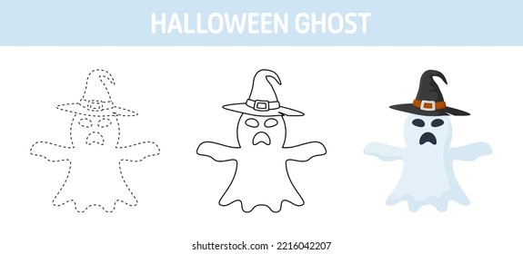 Ghost With Hat tracing