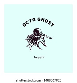 ghost head octopus style concept