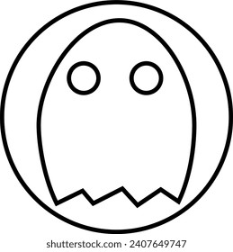 ghost icon for a game making company