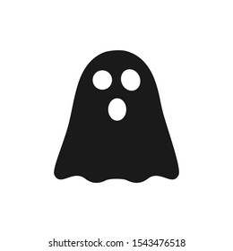 Ghost icon. Graphic template. Vector illustration