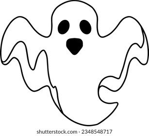 Ghost Icon (Halloween), True Black Icon