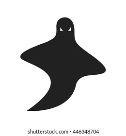 Ghost icon. Happy Halloween
