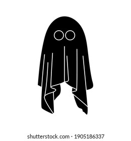 icono fantasma. signo de horror. ilustración vectorial