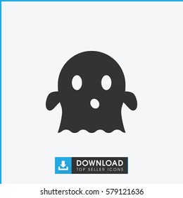 ghost icon illustration isolated vector sign symbol