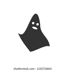 Ghost icon isolated on white background.Vector illustration