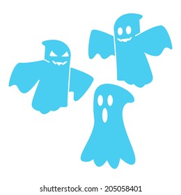 Ghost Icon Isolated on White Background