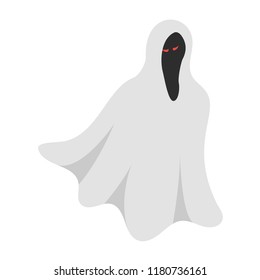 Ghost icon. Isometric of ghost vector icon for web design isolated on white background