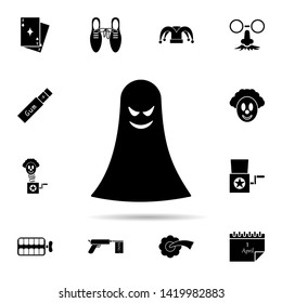 ghost icon. Universal set of day of jokes for website design and development, app development