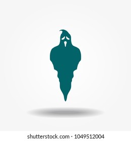 Ghost icon vector.