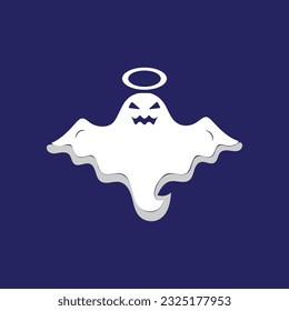 ghost icon, ghost vector art, ghost illustration, halloween icon, halloween  vector art, halloween illustration