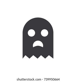 Ghost icon, vector illustration design. Halloween collection.
