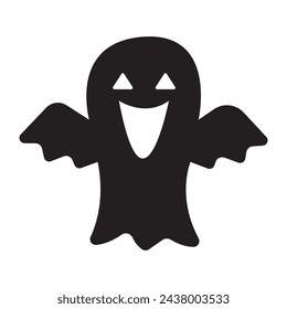 ghost icon vector illustration logo design