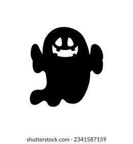 Ghost icon vector. Phantom illustration sign. Specter symbol. Halloween logo. Spirit mark.