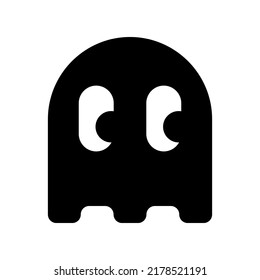 Ghost Icon Vector Symbol Design Illustration