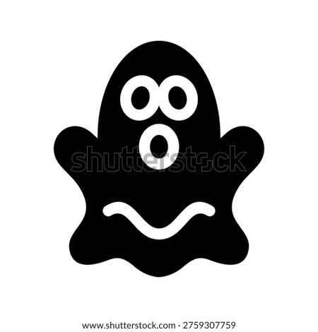 Ghost Icon Vector Symbol Design Illustration