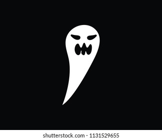 Ghost icons Vector illustration of flat design characters