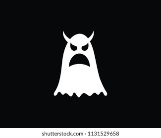 Ghost icons Vector illustration of flat design characters