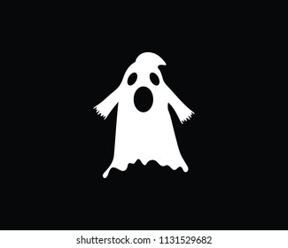 Ghost icons Vector illustration of flat design characters