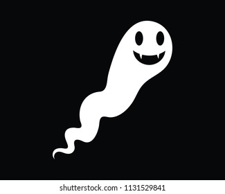 Ghost icons Vector illustration of flat design characters