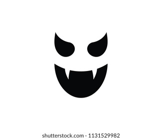 Ghost icons Vector illustration of flat design characters