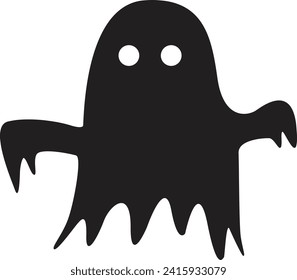 Ilustración fantasma para Halloween de diseño