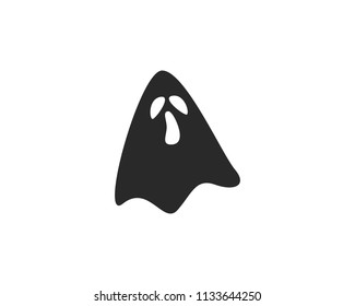 Ghost ilustration vector template