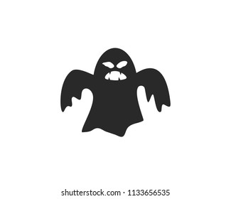 Ghost ilustration vector template