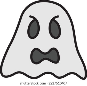 Ghost image
,Halloween celebration picture illustration, can be applied as emoji, icon, character and other digital needs.