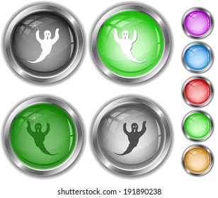Ghost. Internet buttons.