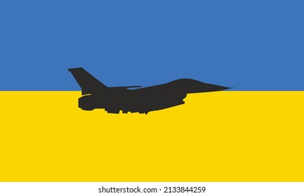 Ghost of kyiv country flag ukraine plan flying