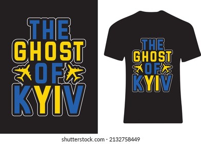 The ghost of KYIV T-shirt design.