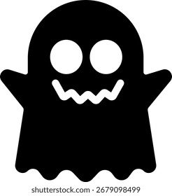 ghost line style icon design