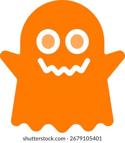 ghost line style icon design