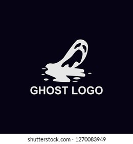 the ghost logo design