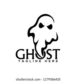 Ghost Logo Design Template