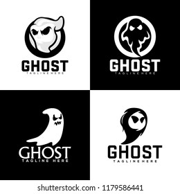 Ghost Logo Design Template