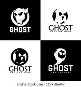 Ghost Logo Design Template