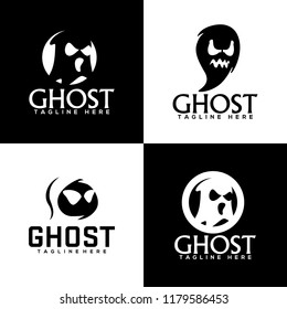 Ghost Logo Design Template
