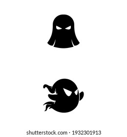 Ghost Logo Design Template Vector Icon,eps 10