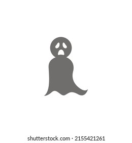 Icono de ghost modelo de ilustración vector