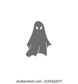 Ghost logo icon design illustration template vector