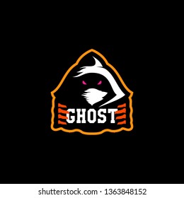 Ghost Logo Template Design